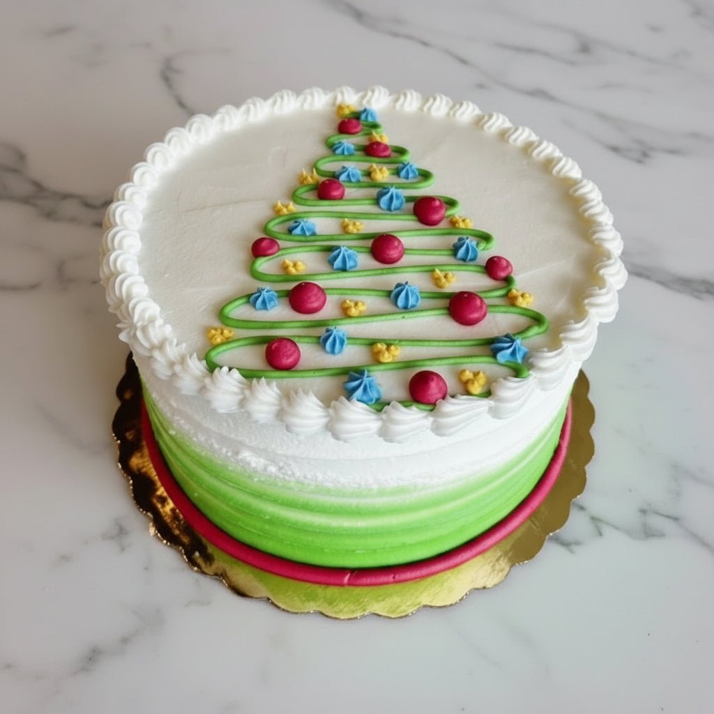 Christmas Tree Cake