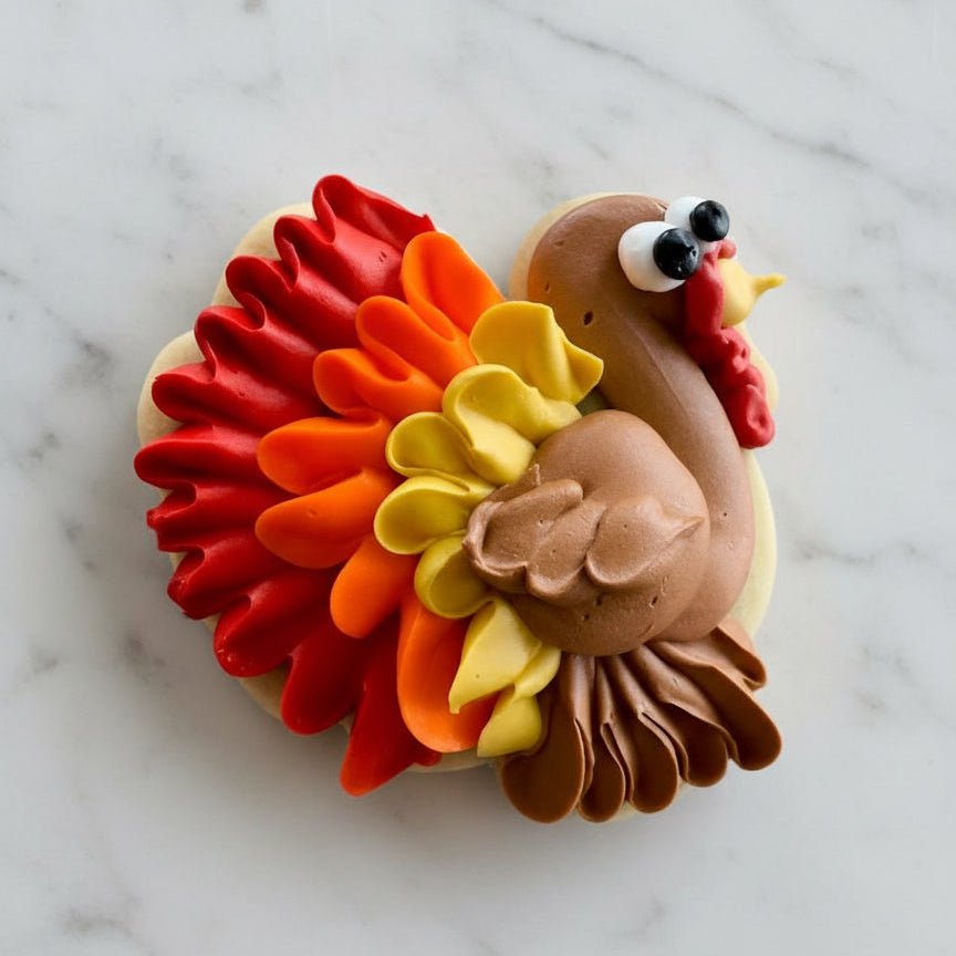 Turkey Buttercream Cookie