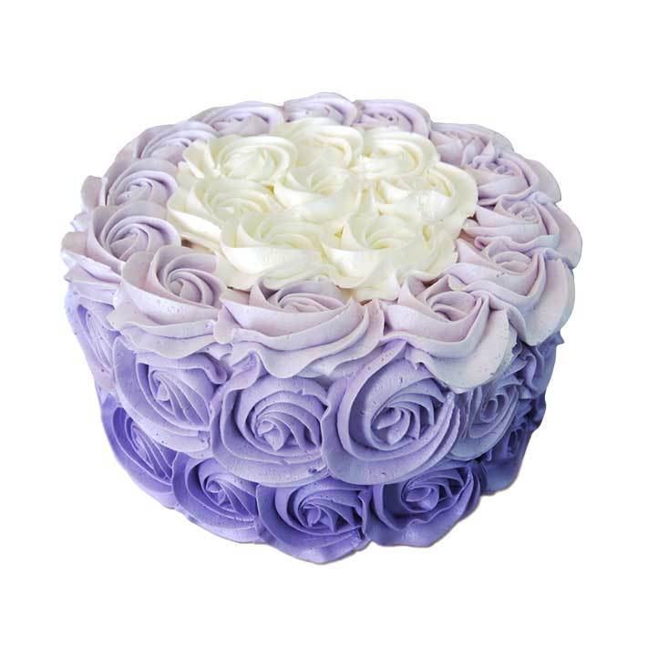 Lavender Ombre Rosettes