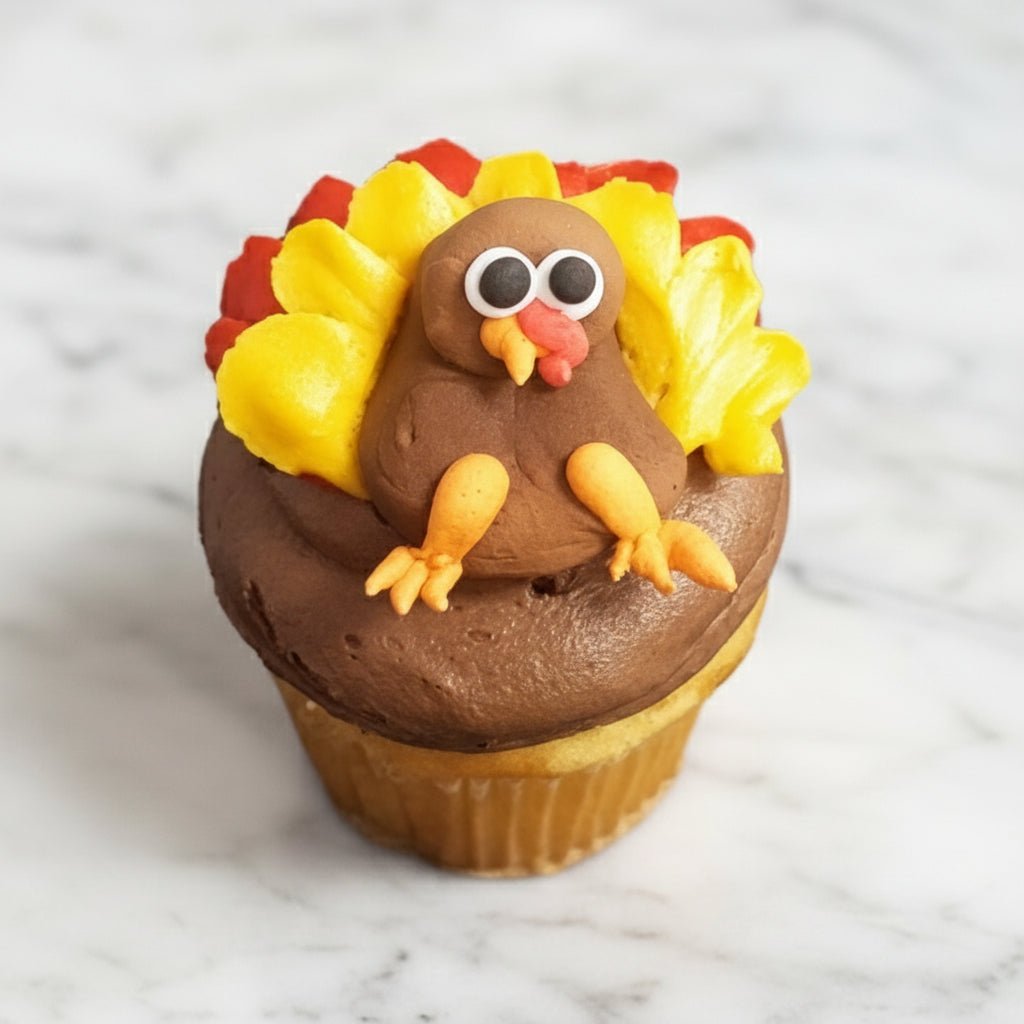 Thanksgiving Turkey Cupcakes