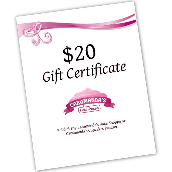 Gift Certificate ($20)