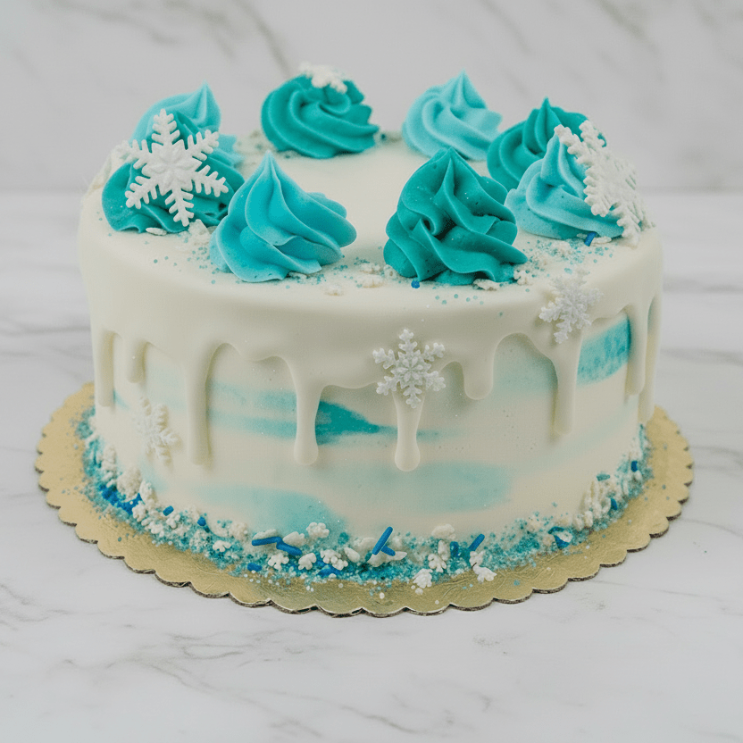 Winter Wonderland Cake
