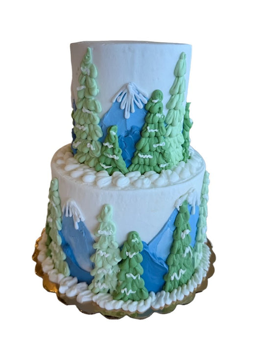 Frosty Mountain Cake