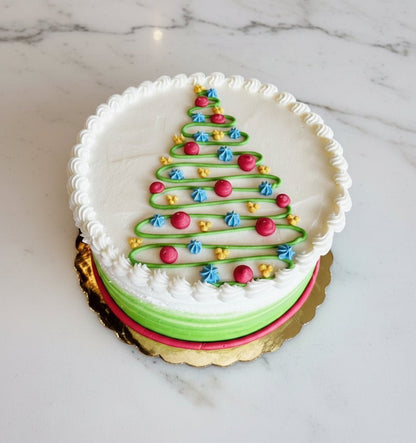 Christmas Tree Cake