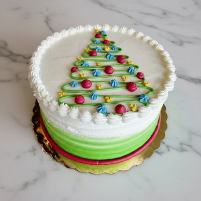 Christmas Tree Cake