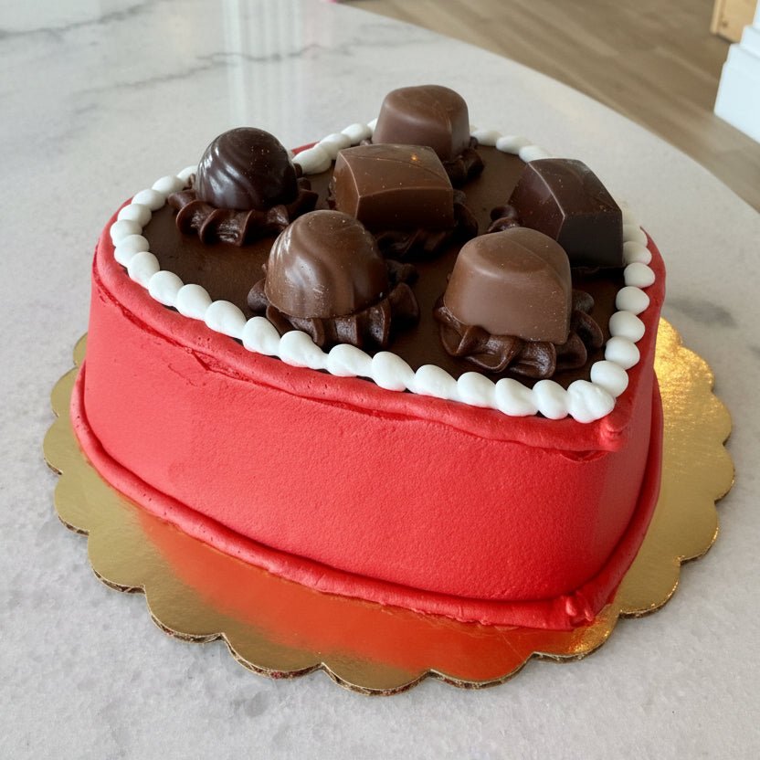Valentine Chocolate Box Cake