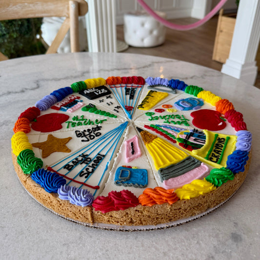 Back to School Cookie Cake