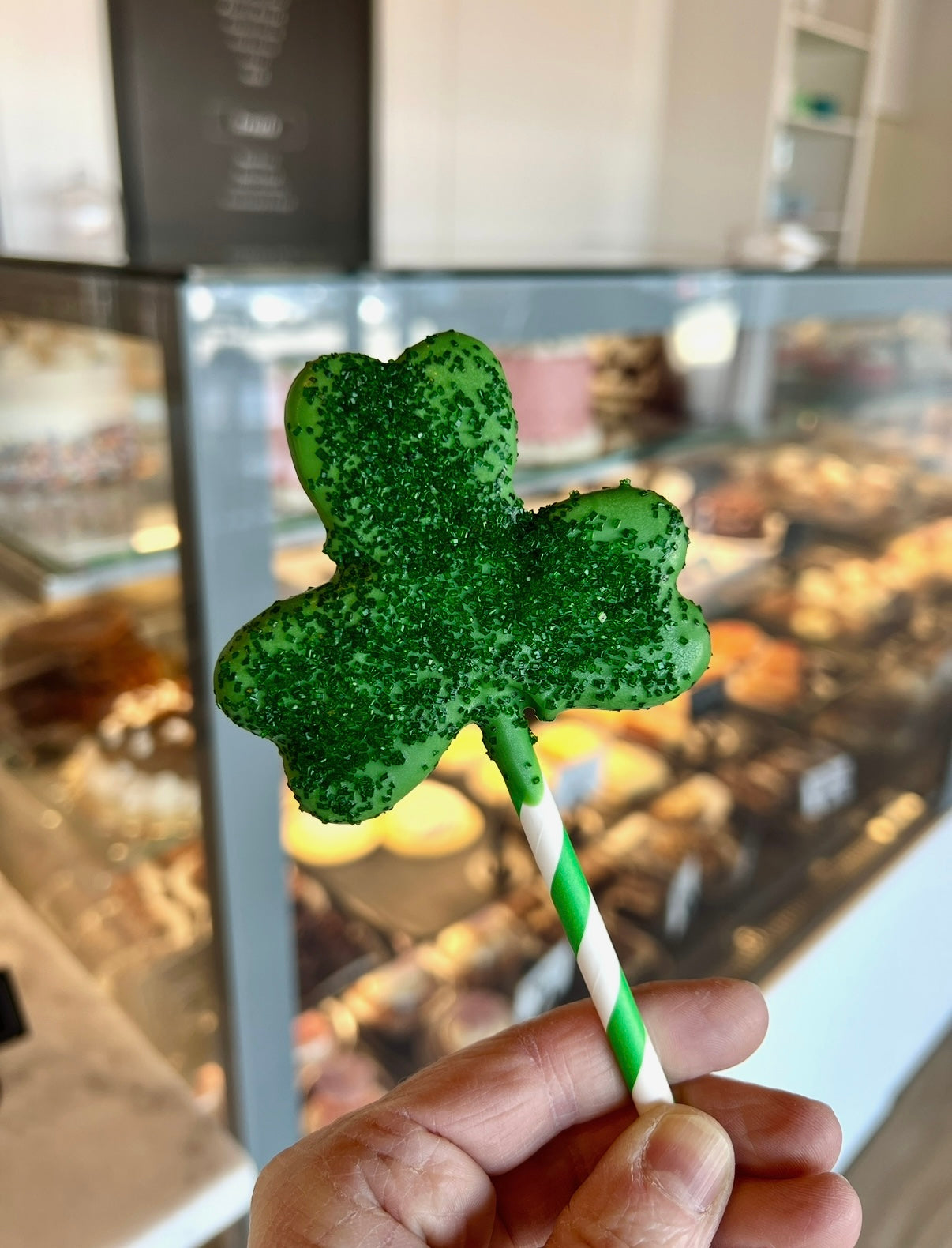 Shamrock Cake Pop