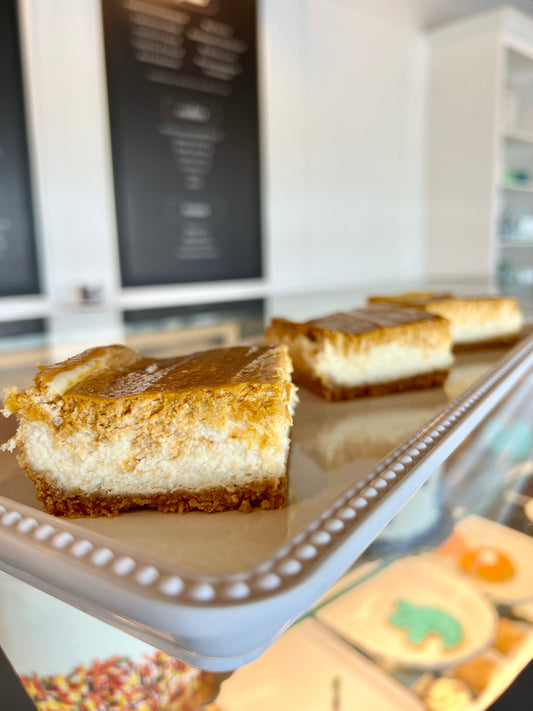 Pumpkin Cheesecake Square