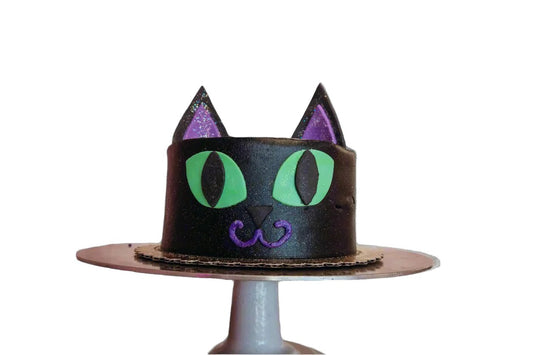 Spooky Black Cat
