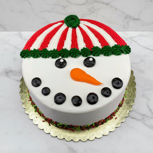 Snowman Cake