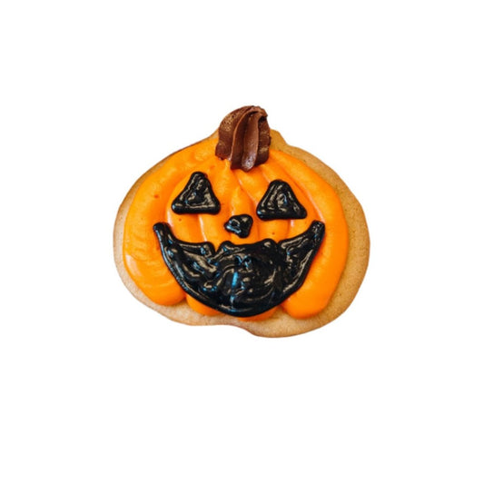 Jack-O-Lantern Sugar Cookies