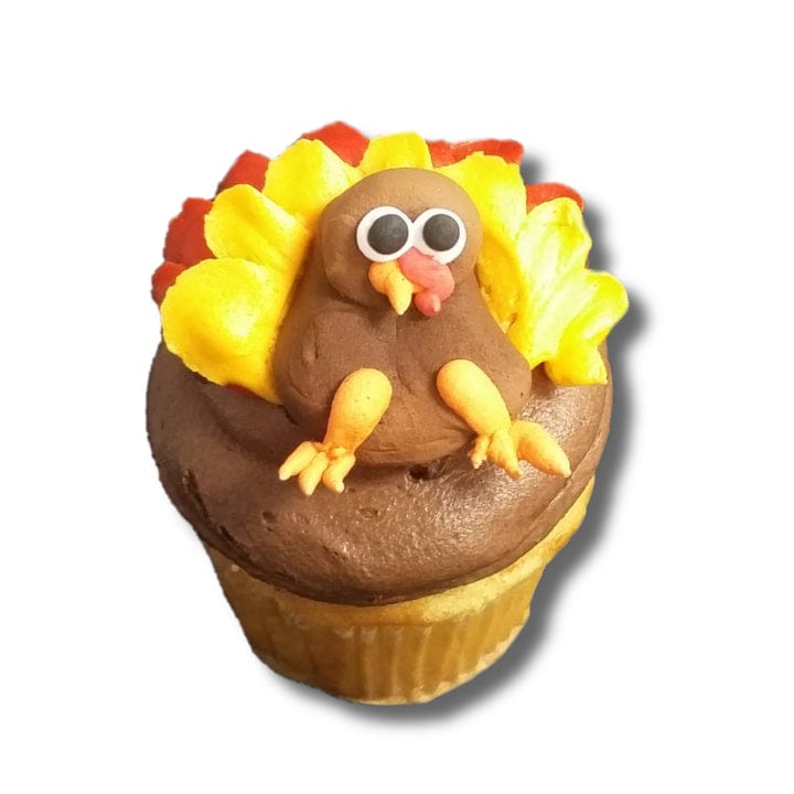 Thanksgiving Turkey Cupcakes